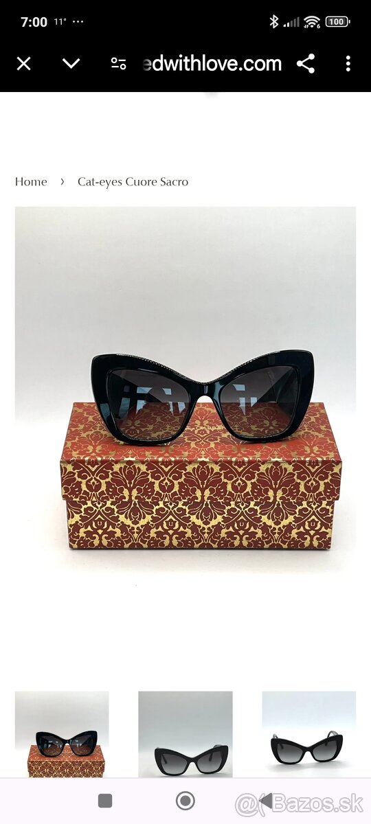 Original Dolce Gabbana slnečne okuliare