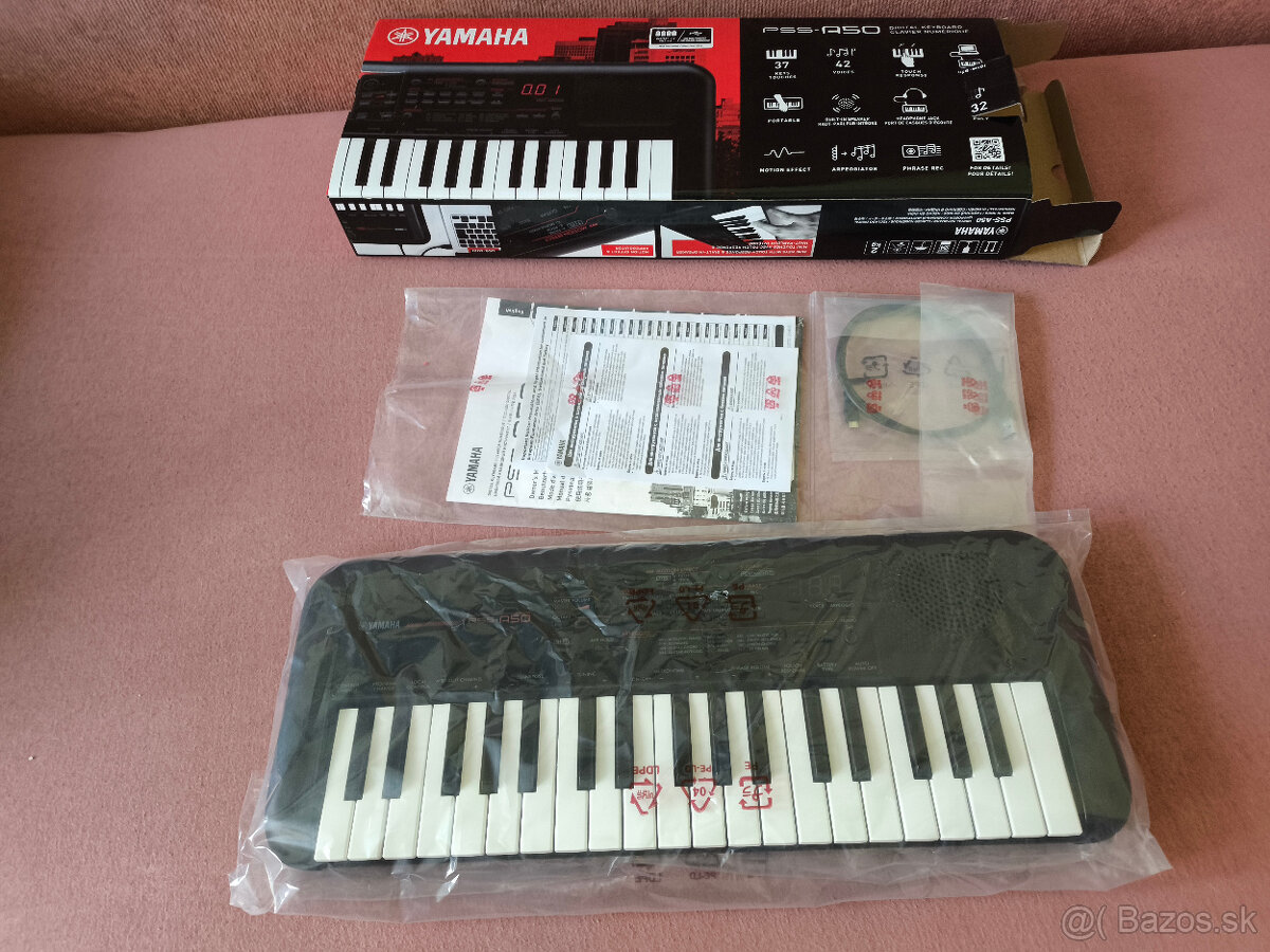 Yamaha PSS-A50 s dynamickou klaviatúrou