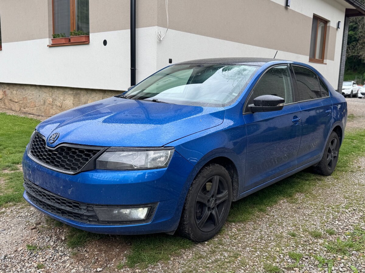 Škoda Rapid 1.2tsi 81kw 2016 PLNE POJAZDNÉ