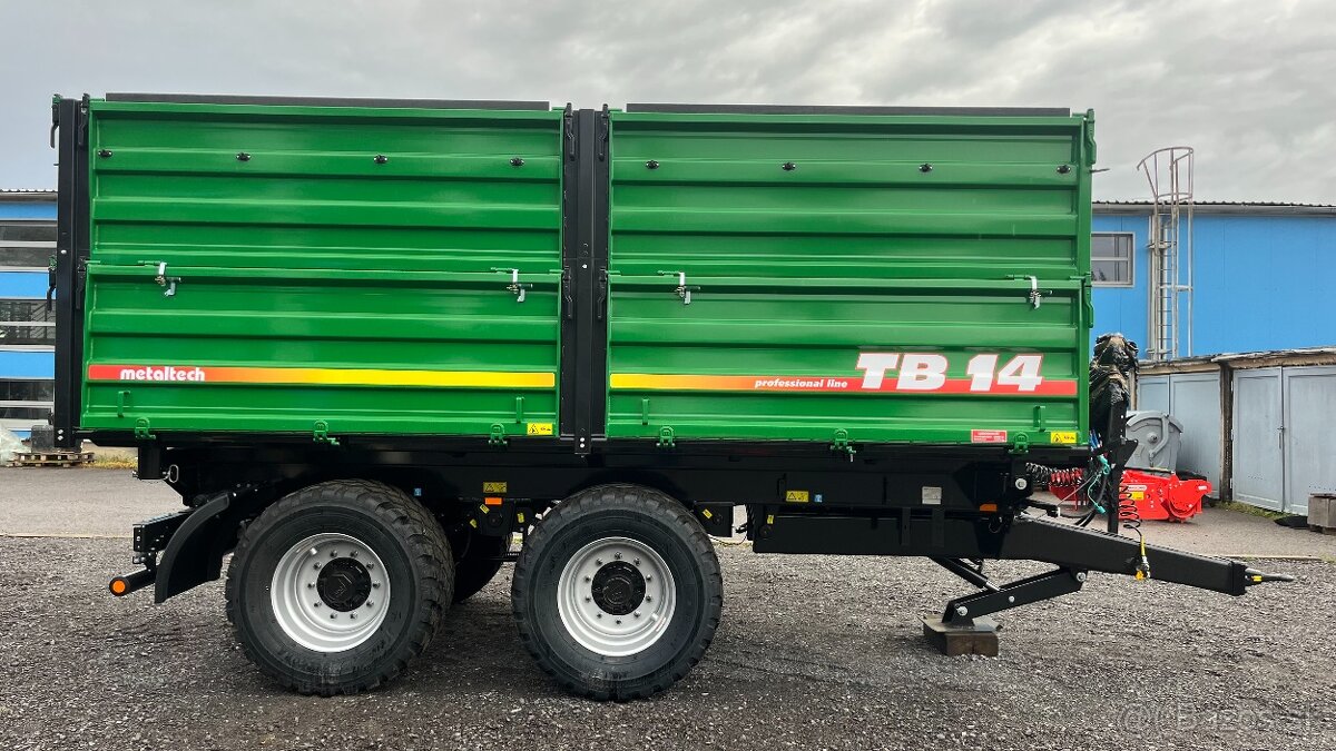 Vlečka, Náves, Sklápač Metaltech TB 14