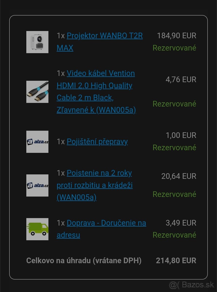 Projektor Wanbo T2R Max