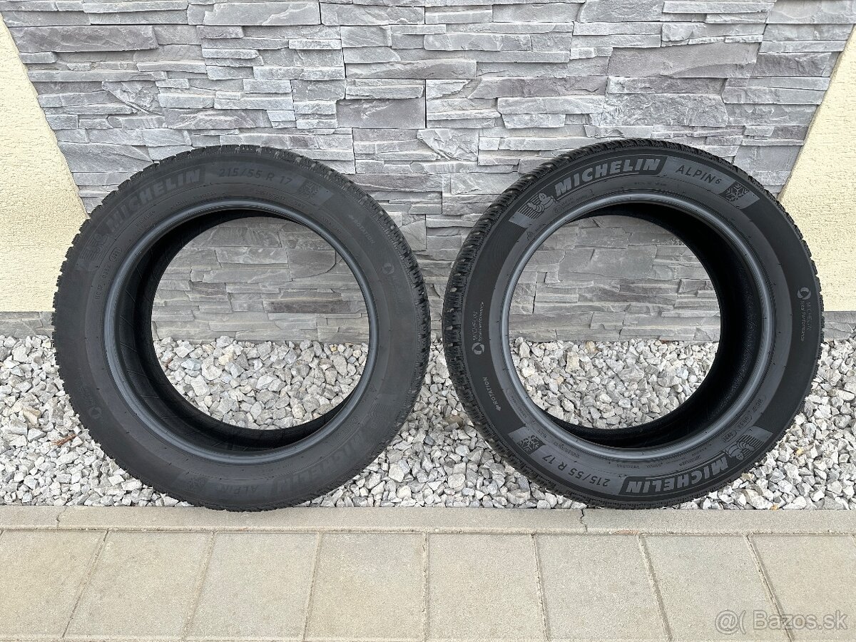 215/55 R17 98V XL zimné MICHELIN