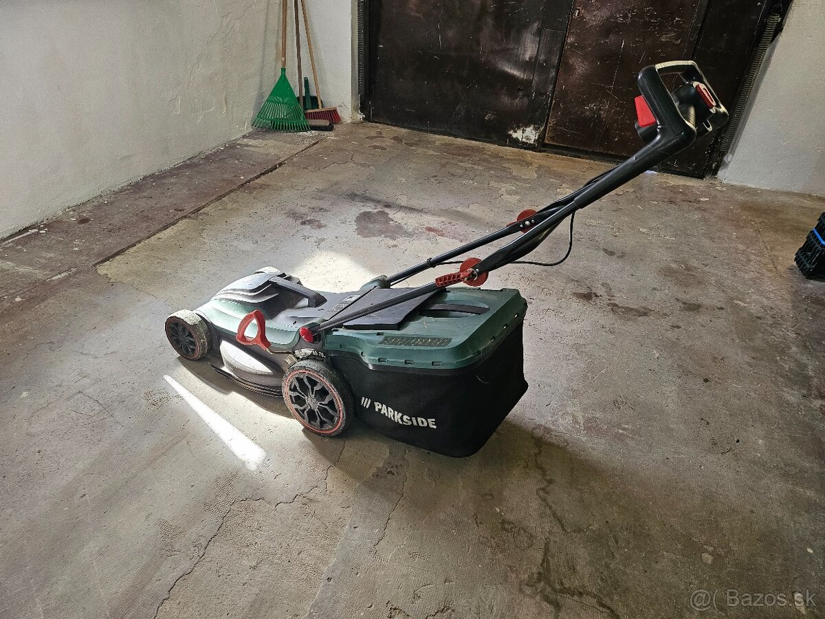Predám zachovalú elektrickú kosačku Parkside