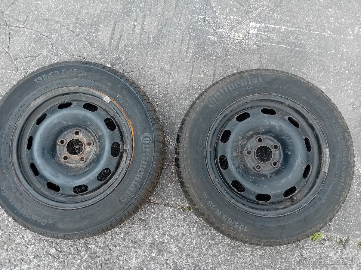 Predam 2×disky 5×100×15,octavia 1,golf 4