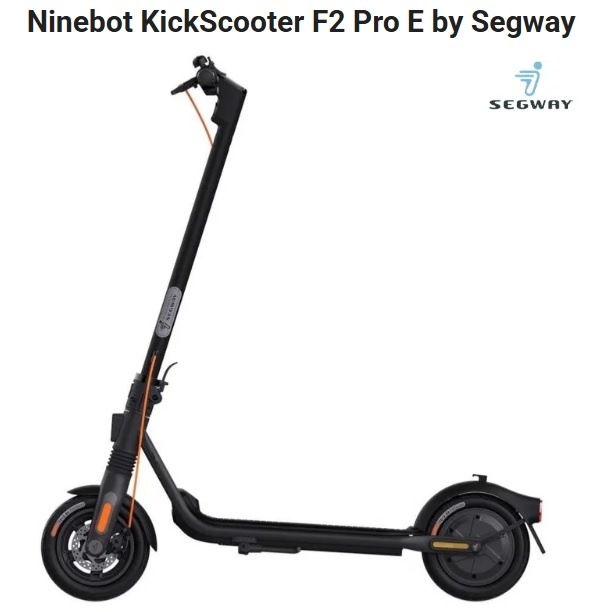 Elektrická kolobežka Ninebot KickScooter F2 Pro E by Segway