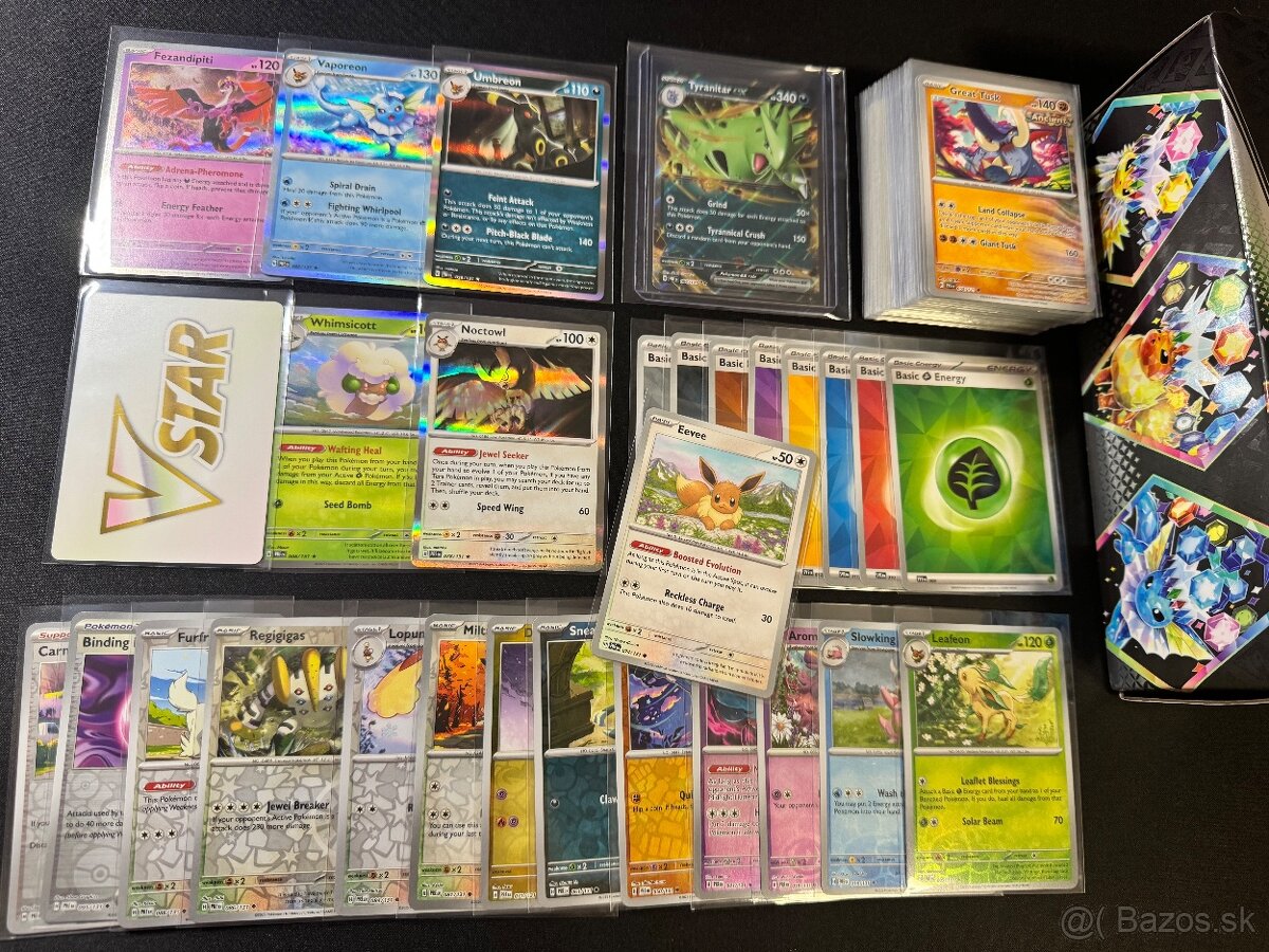 Pokemón MEGA balík B: 100ks kariet v obaloch s EX a darčeky