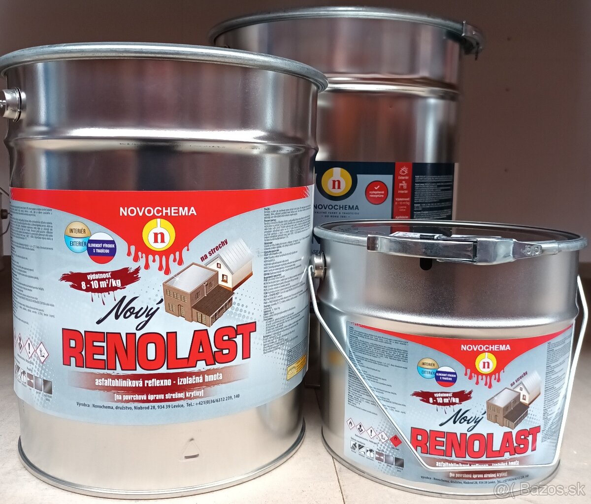 Renolast - farba na plechovú strechu