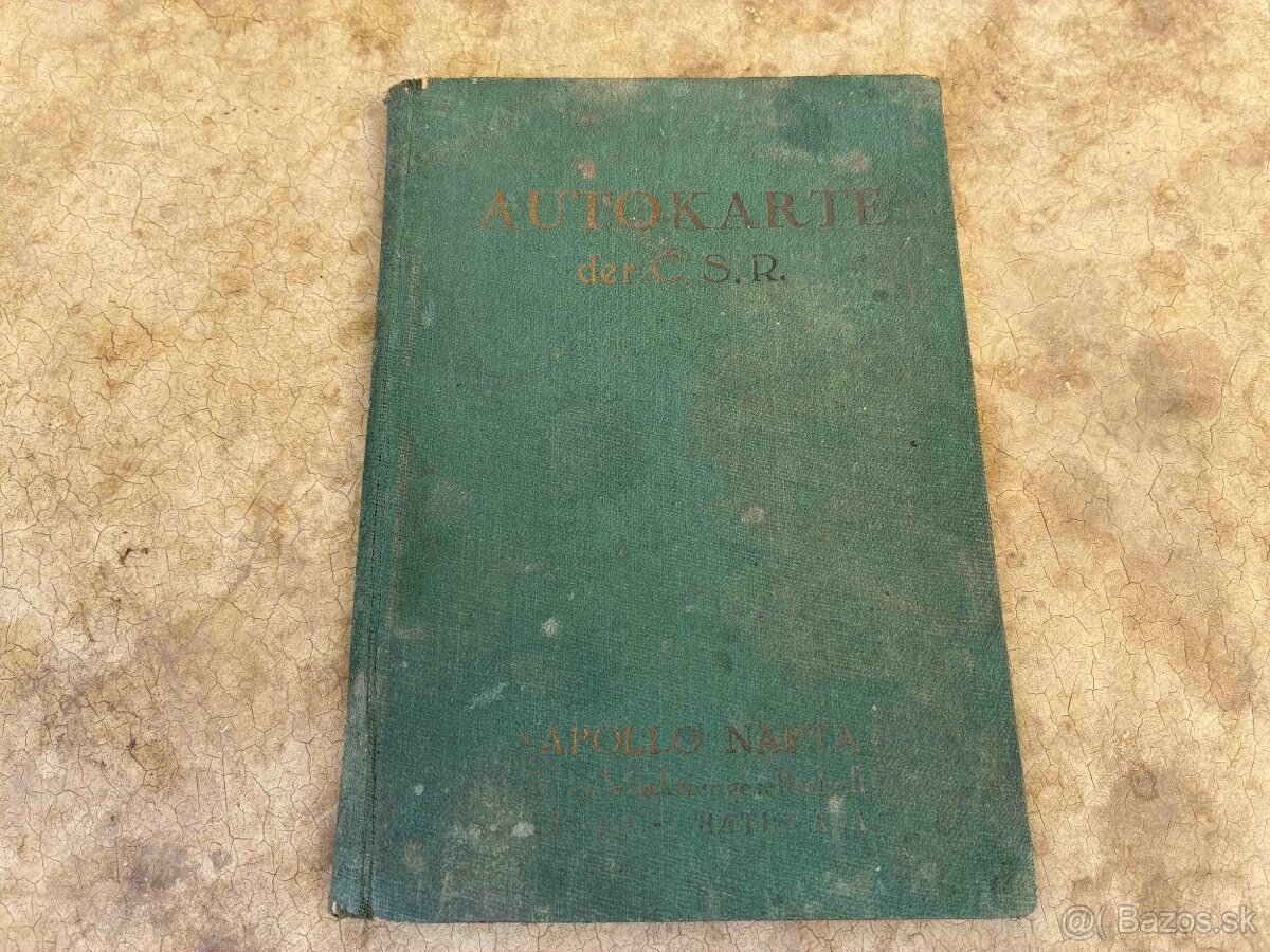 Čsl. autoatlas APOLLO 1.ČSR