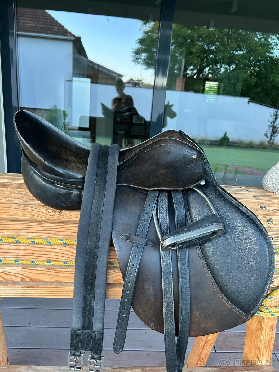 Nemecké kožené sedlo značky Sommer