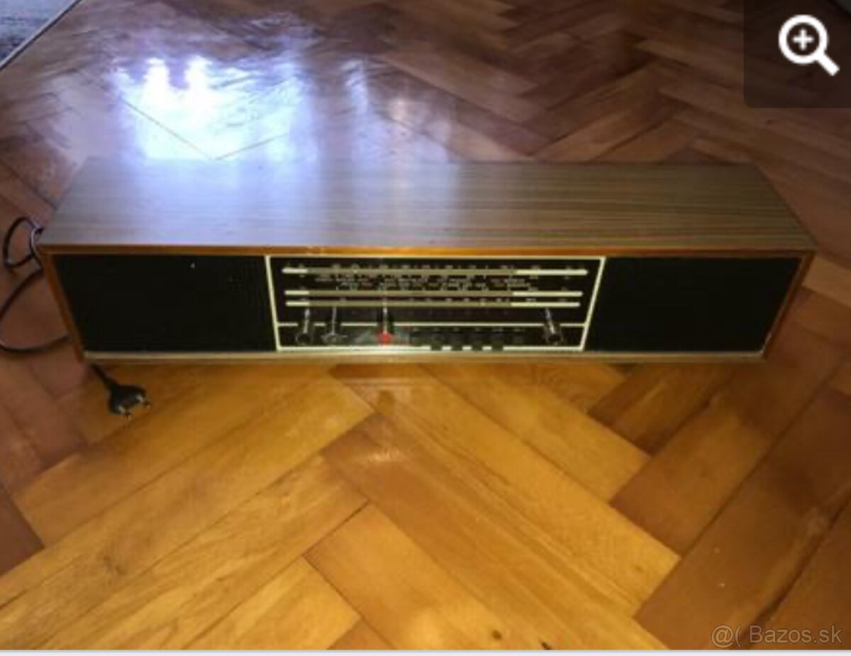 Retro rádio - Prominent de luxe 214