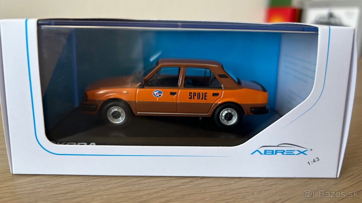 Škoda 120L SPOJE, SOOL 1/43 ABREX
