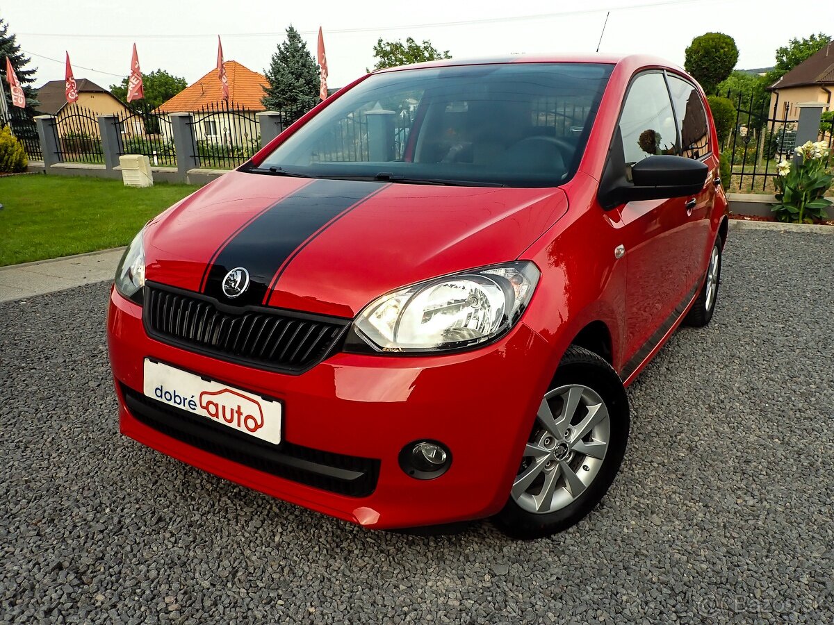 ŠKODA CITIGO 1.0MPI 5dverová BENZIN - KLIMA, NAVIGACIA, STK