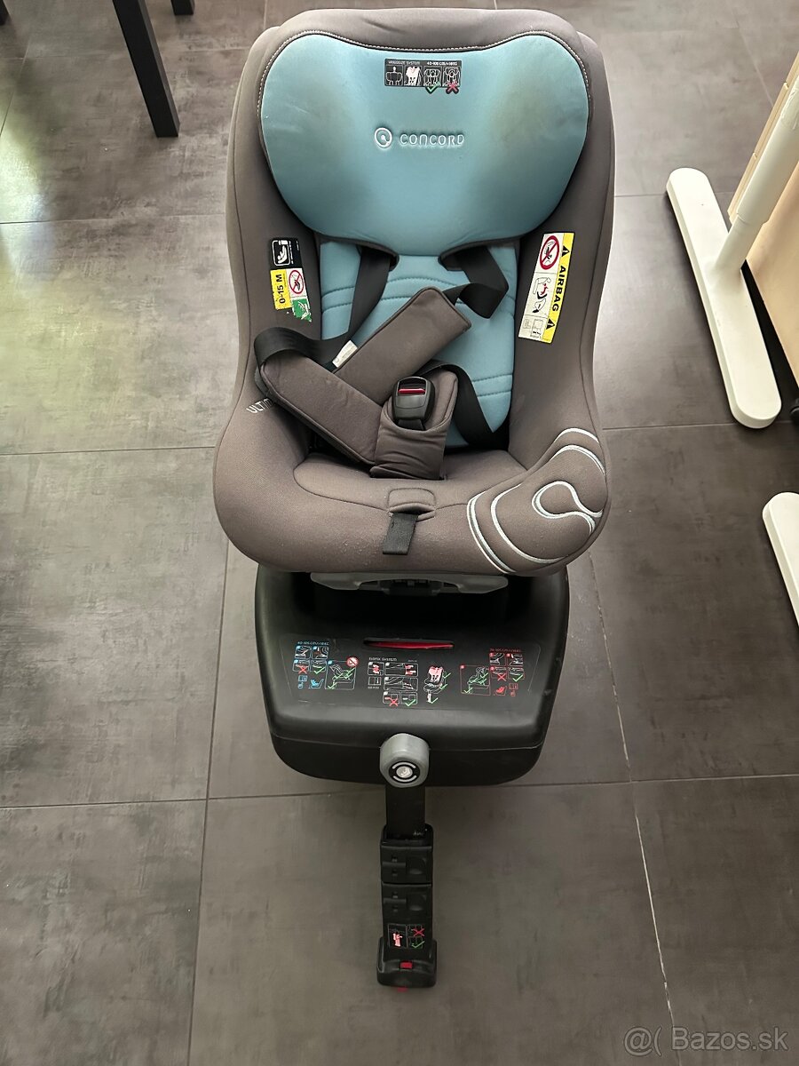 Autosedacka Concord ultimate i-fix 0-15 mes.