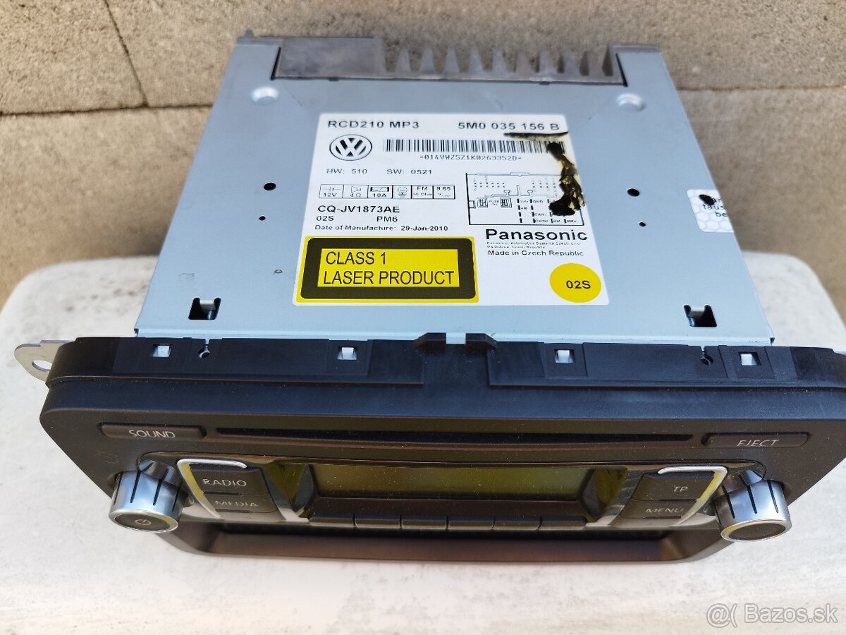 Autorádio rcd 210