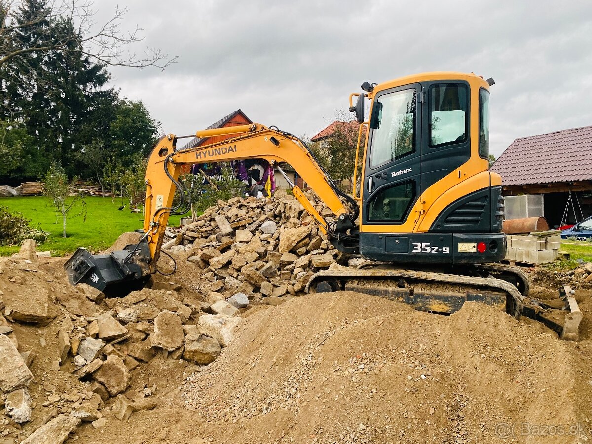 Predám Hyundai robex 35z-9,1020mt,plna výbava,verachtertCW05