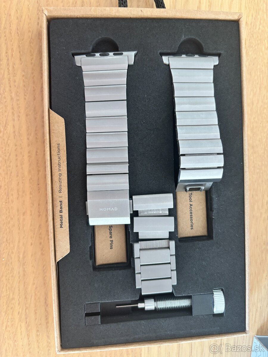 Nomad Titanium remienok na hodinky Apple
