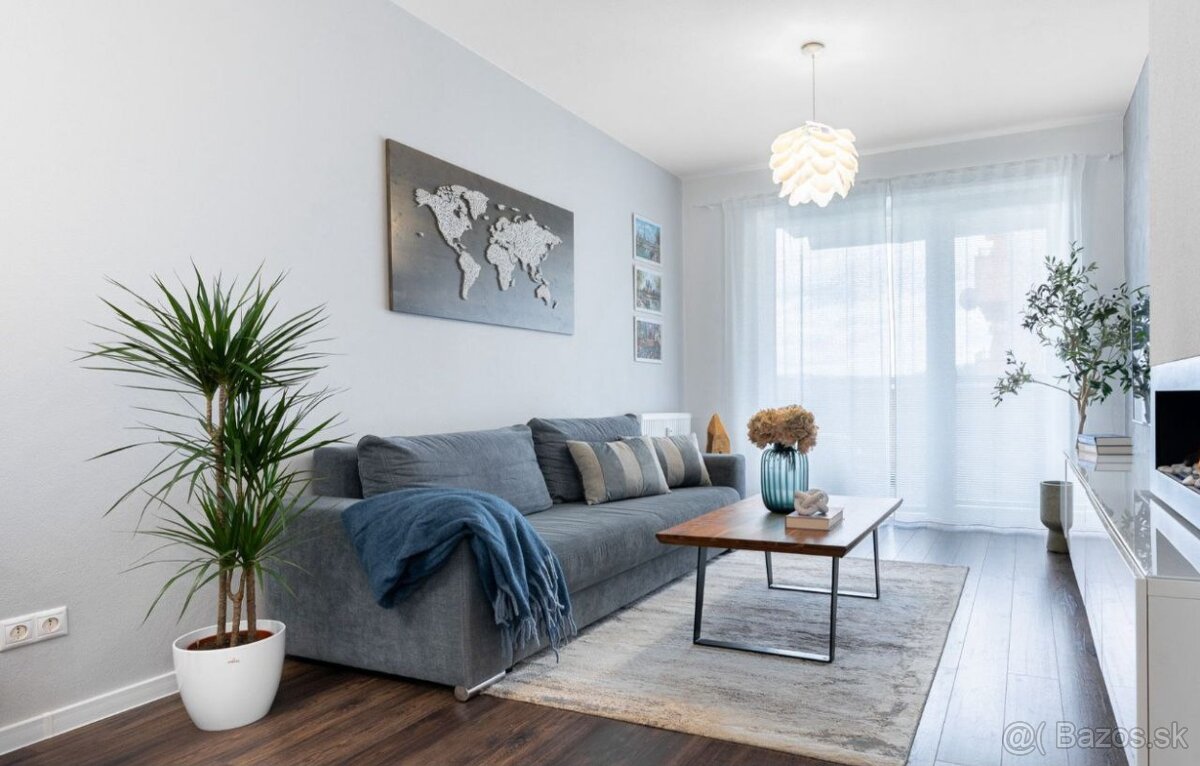 Rozkladací gauč šedý 245cm