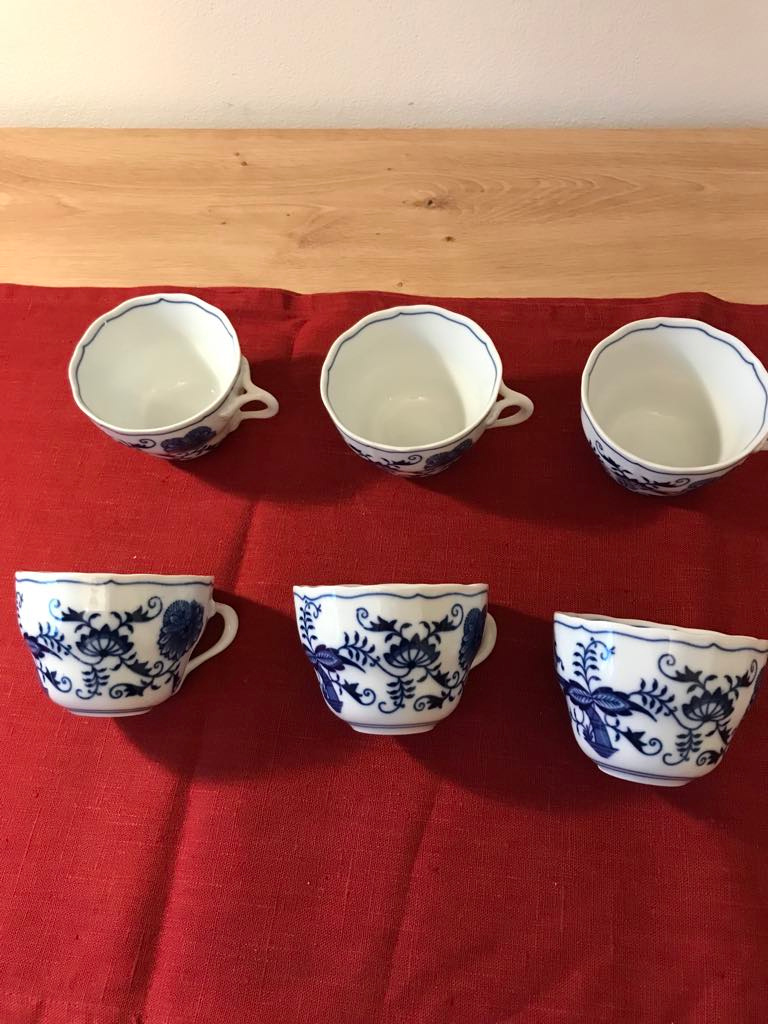 original cibulak 6ks šalky na kavu, čaj