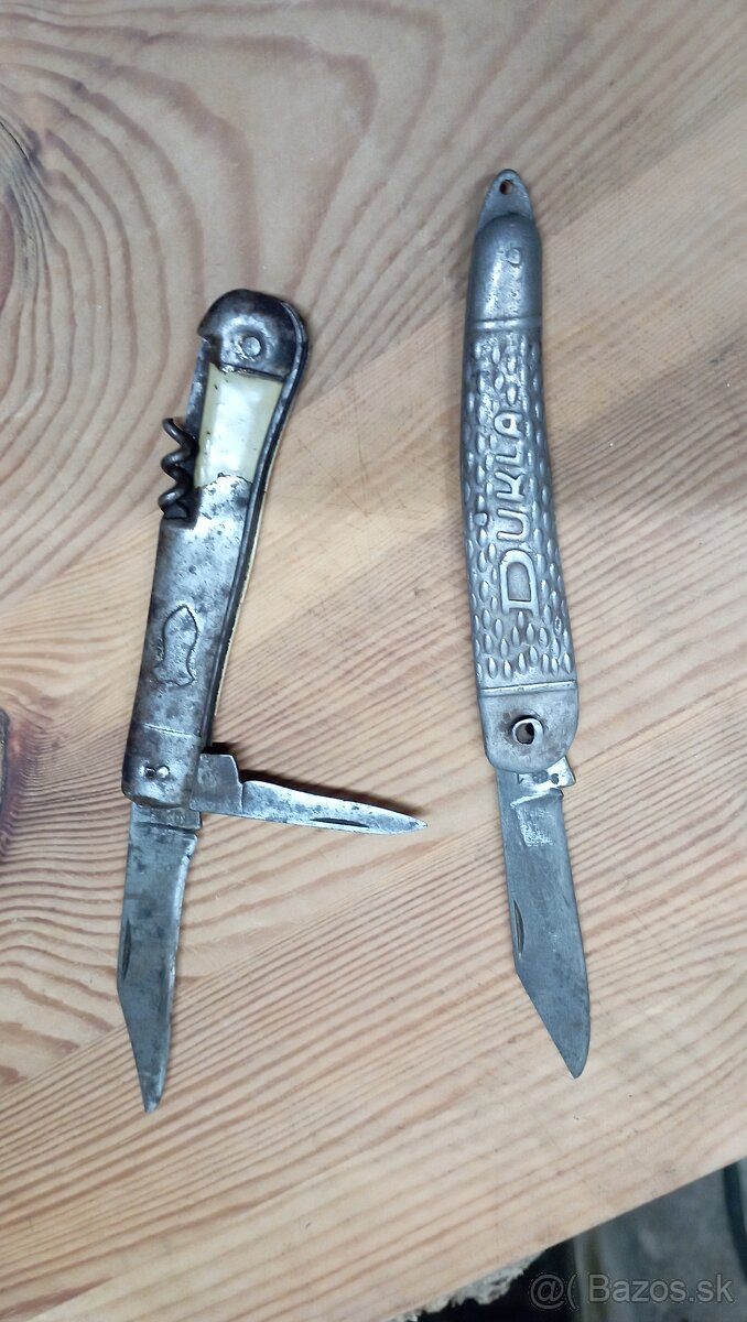 Starý nožík Dukla...