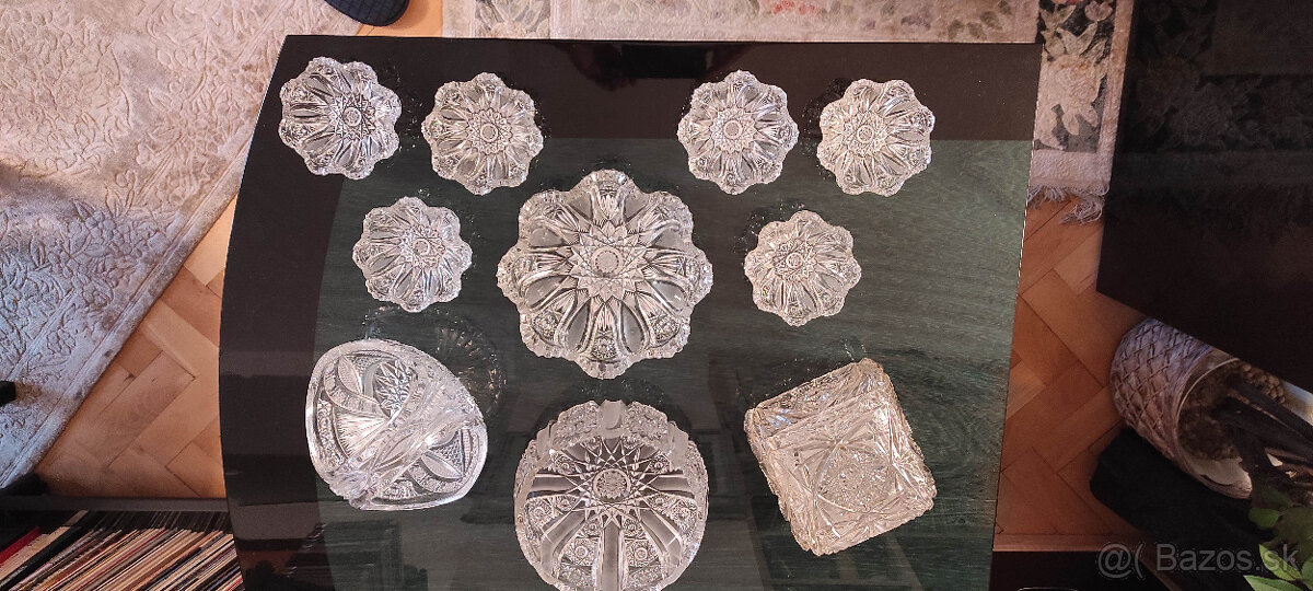 České broušené sklo