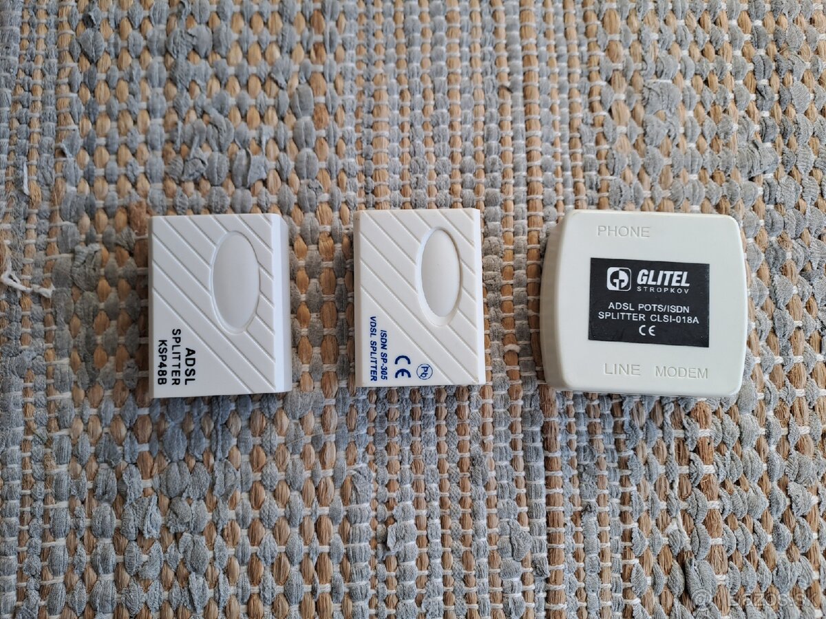 Predám DSL splittery