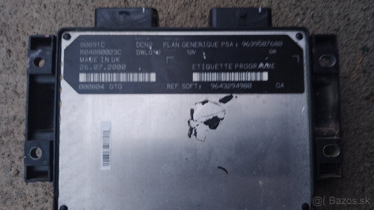 Predám štartér aj riadiacu jednotku