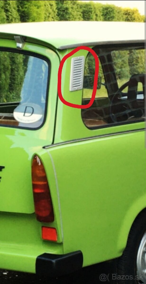 Vetracie mriežky Trabant 601