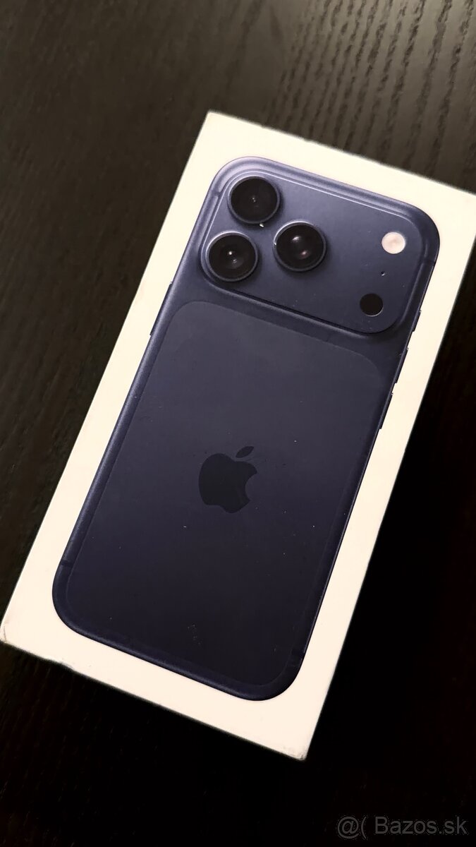 Apple iPhone 17 Pro 256GB, Deep blue – nový, nerozbalený