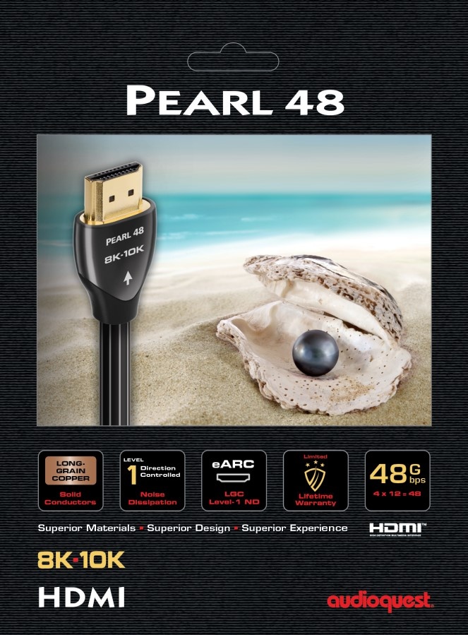 AUDIOQUEST PEARL 48 HDMI 2.1 KÁBEL 1,5 M