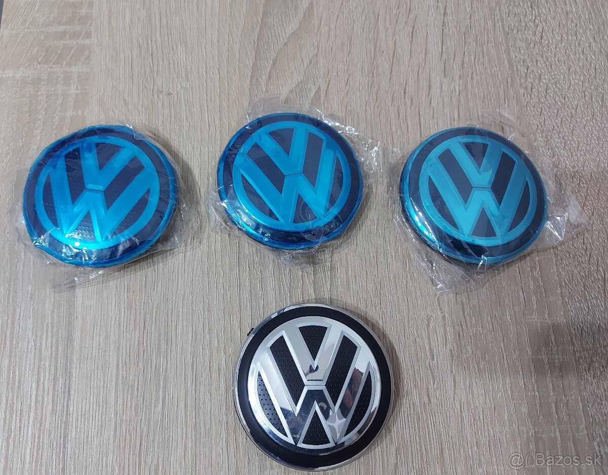 Puklice, krytky Volkswagen na Alu disky