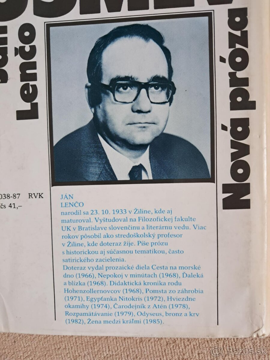 JAN LENČO - rodeny Žilinčan