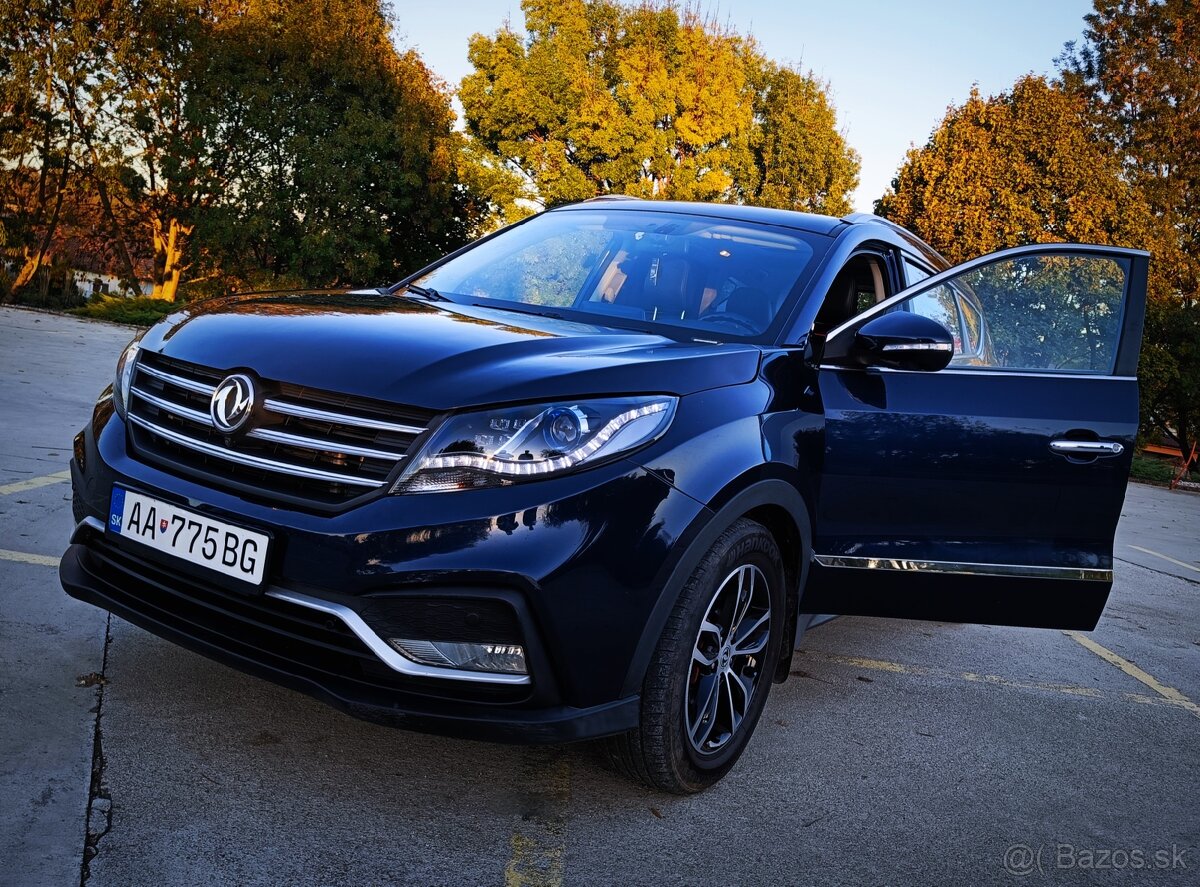 LUXUSNÉ 7-MIESTNE LPG SUV DONGFENG GLORY 580