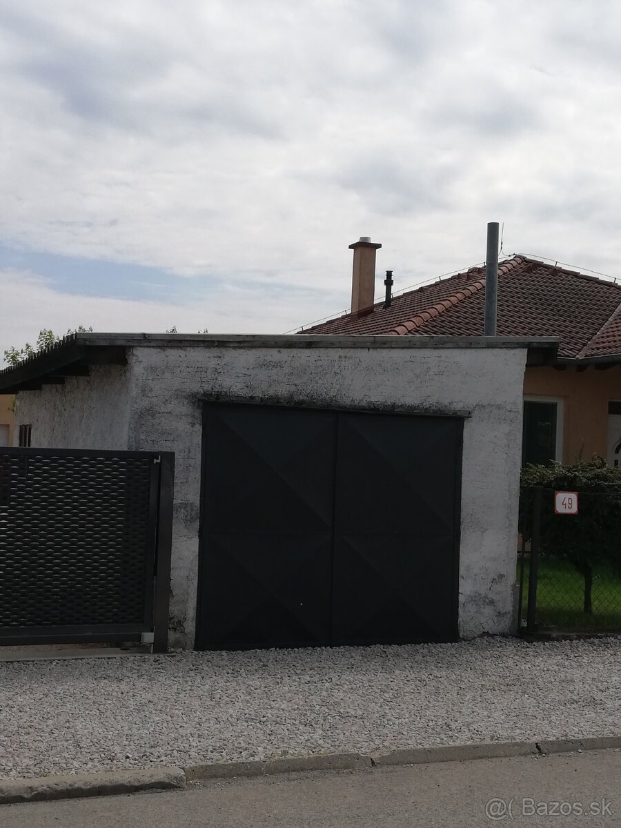 GARÁŽ PRENAJOM