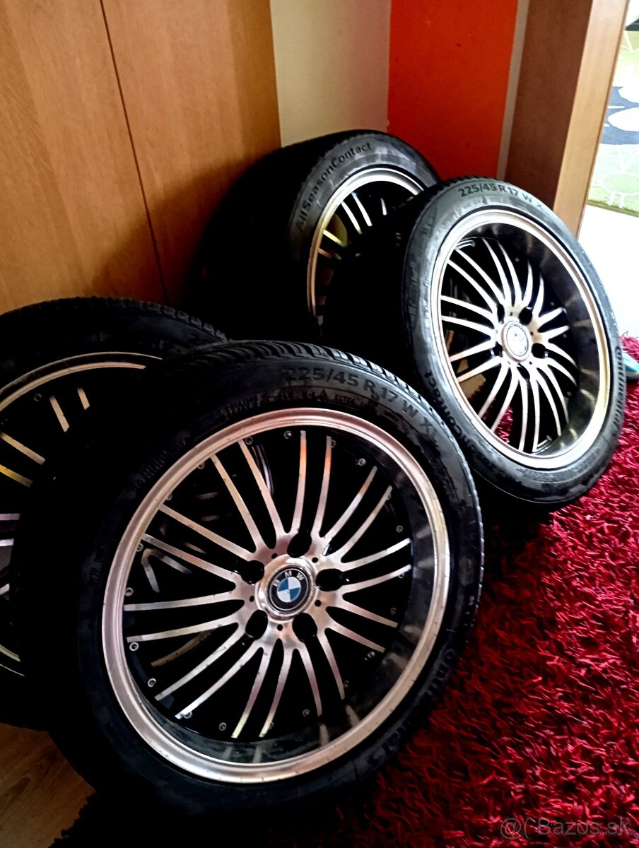 Predám elektróny BMW 5x120  225/45 R17