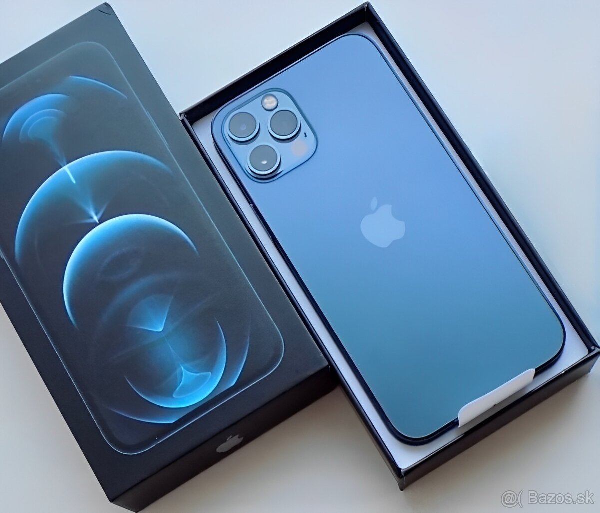 iPhone 12 Pro Max Pacific Blue BATERIE 100% TOP
