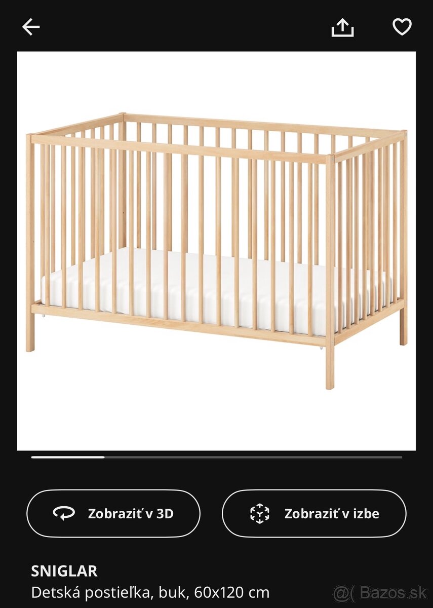 Postielka IKEA Sniglar