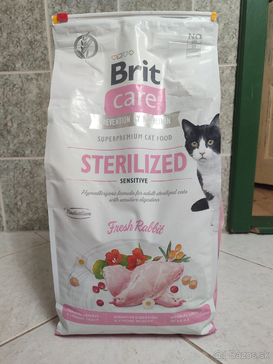 krmivo pre mačky Brit Care Sterilised Sensitive