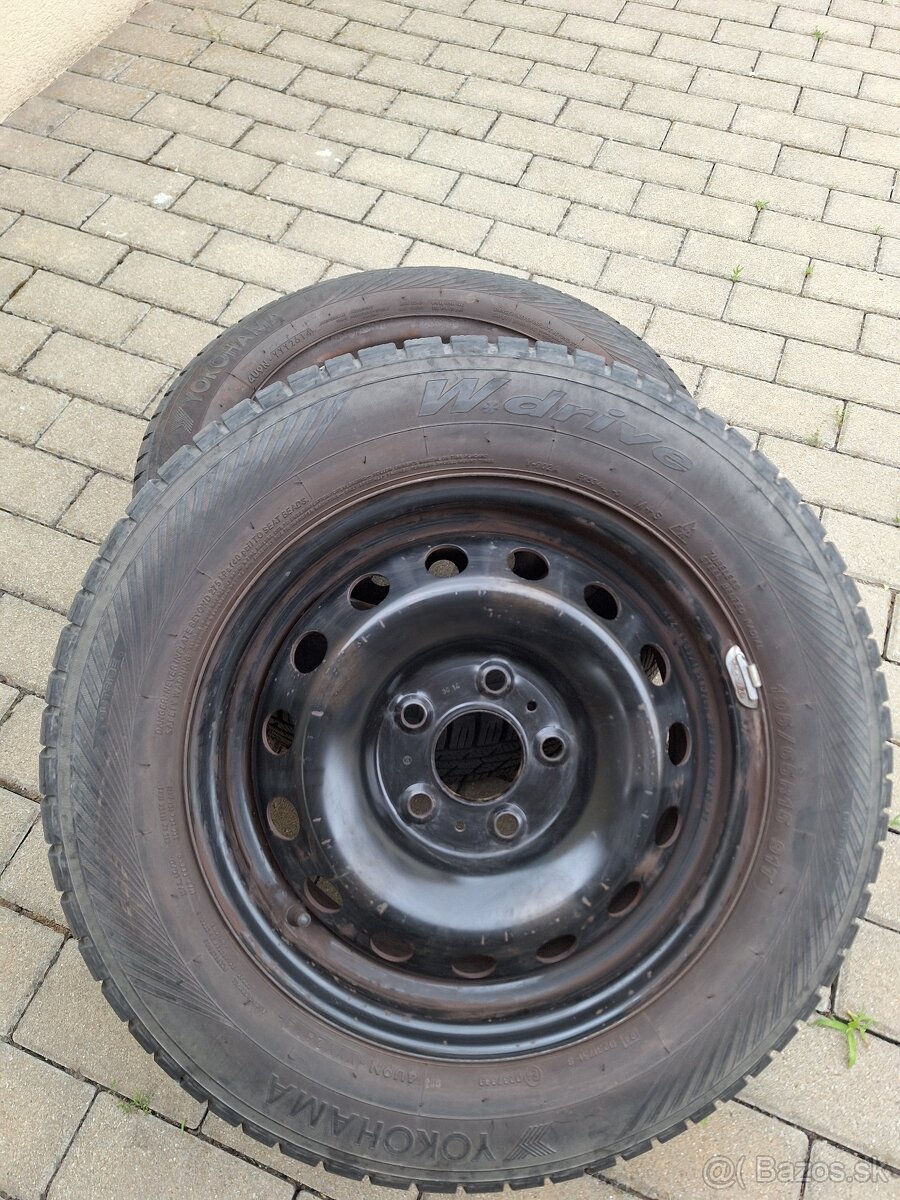 Disky R15 Hyundai ix20 + zimné pneumatiky 2014