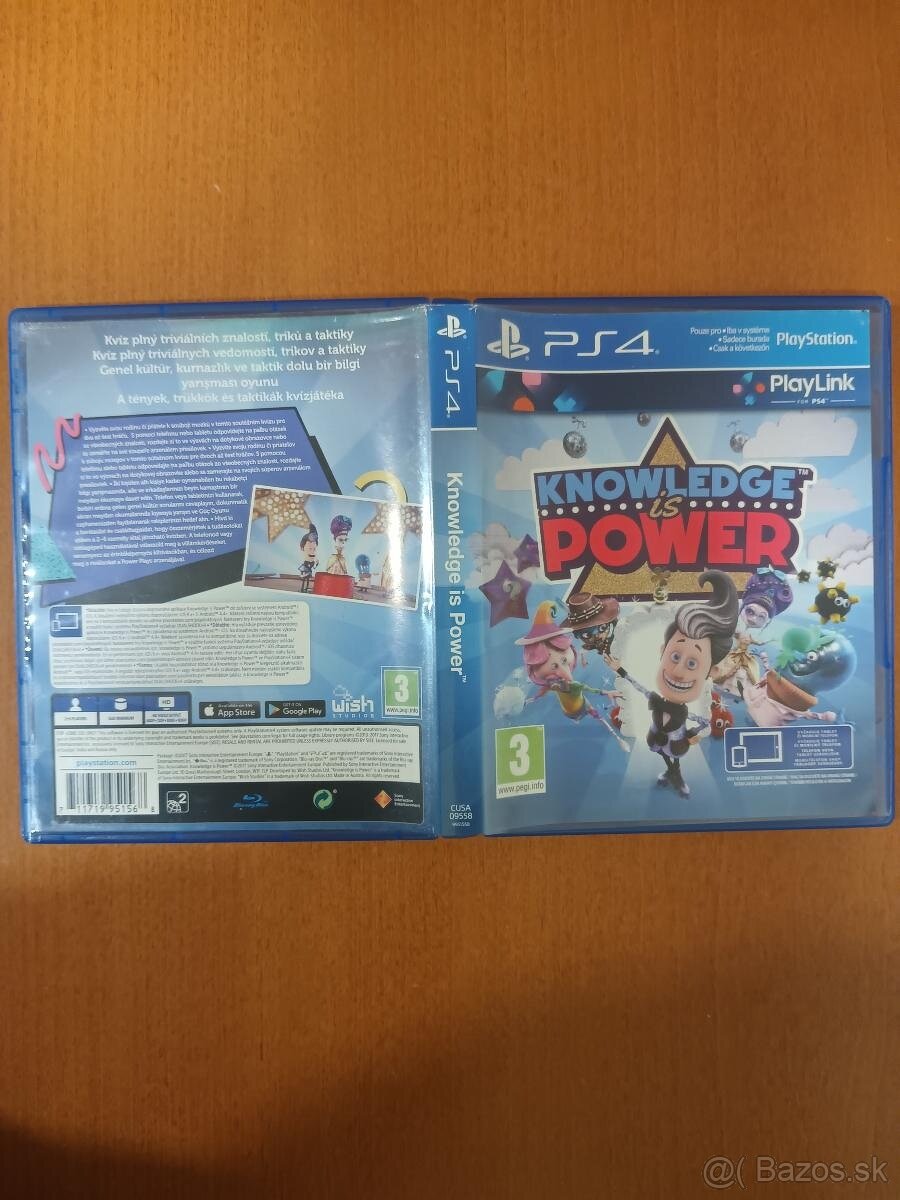 Predám knowledge is power ps4 cz