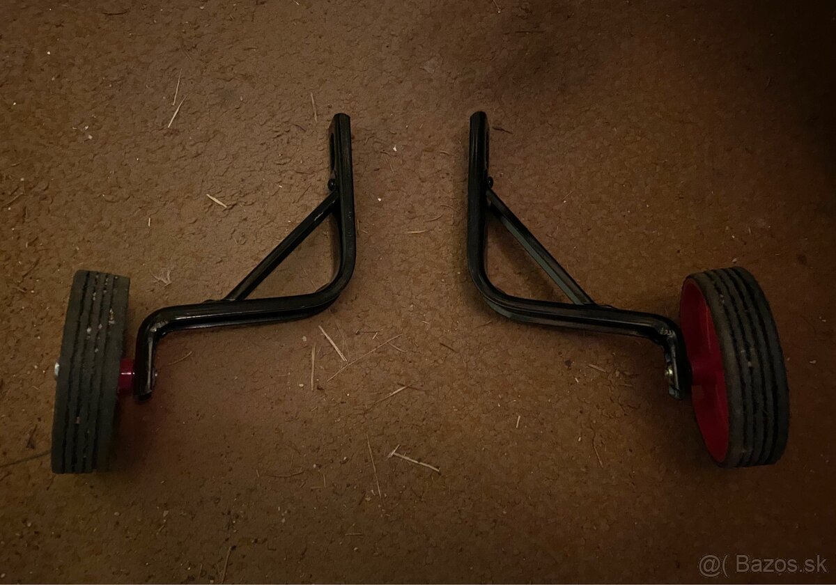 Košík na bicykel + pomocné kolieska