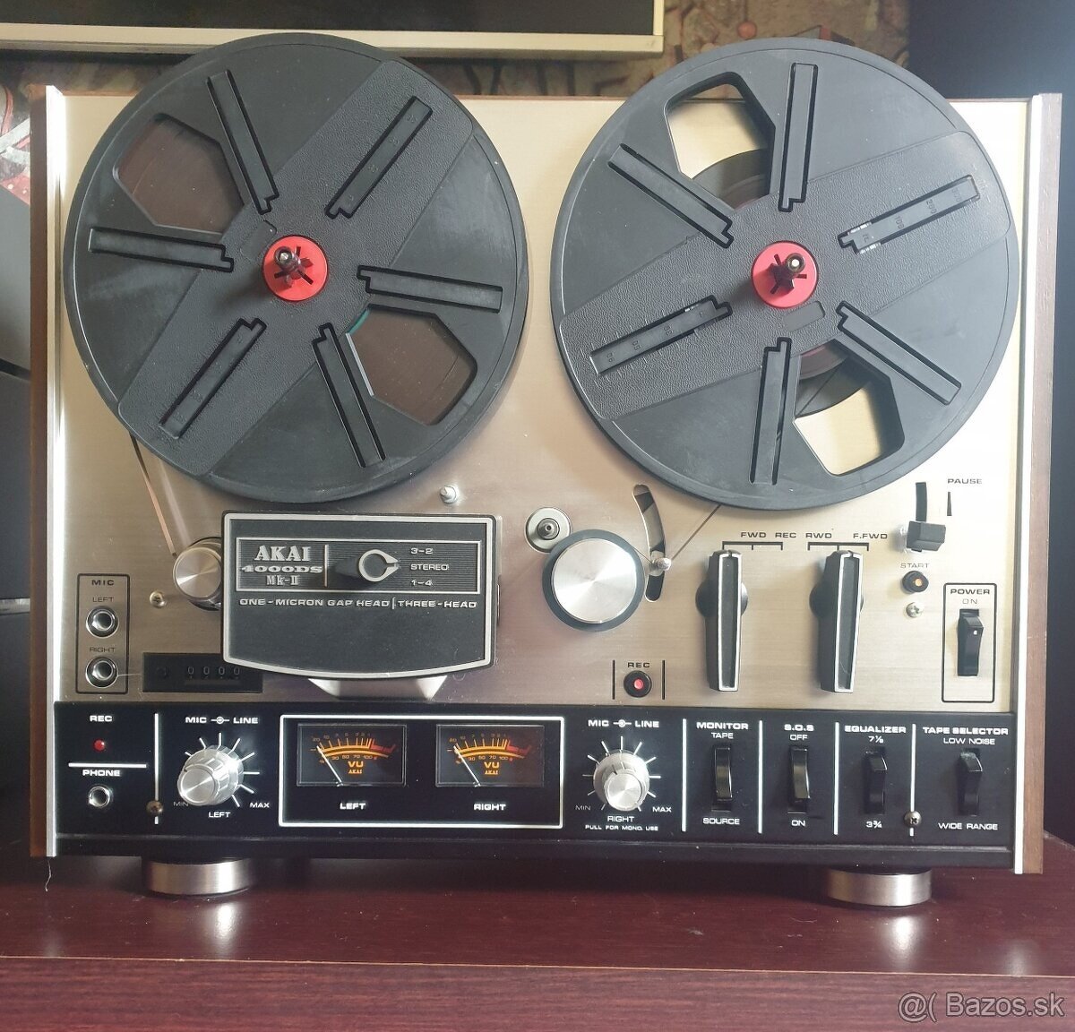 Predám AKAI 4000 DS Mkll Reel to Reel