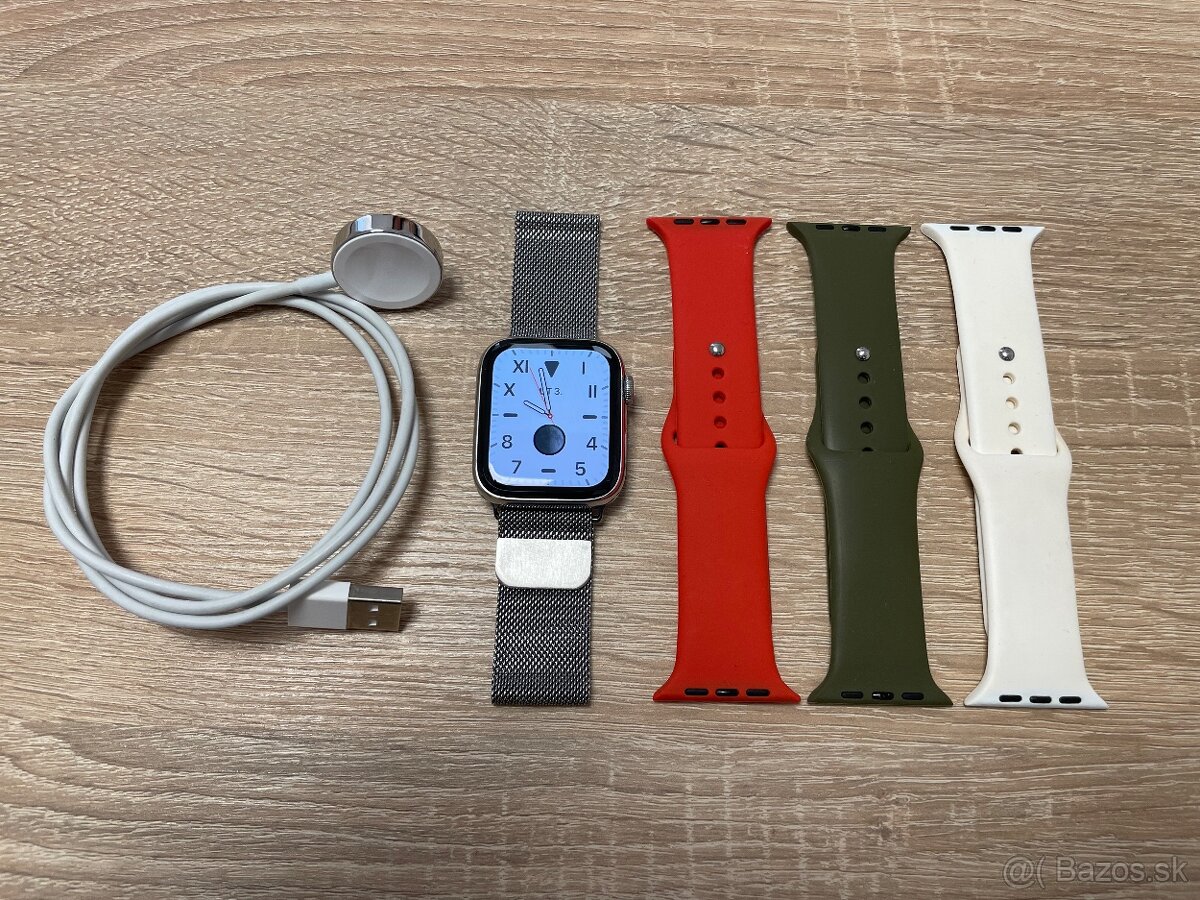 Apple watch Series 5 - stainless steel - 44 mm