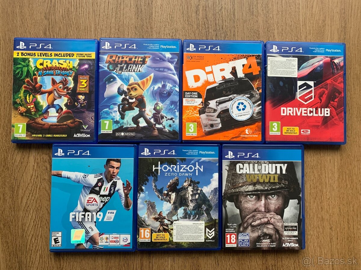 Hry na PS4