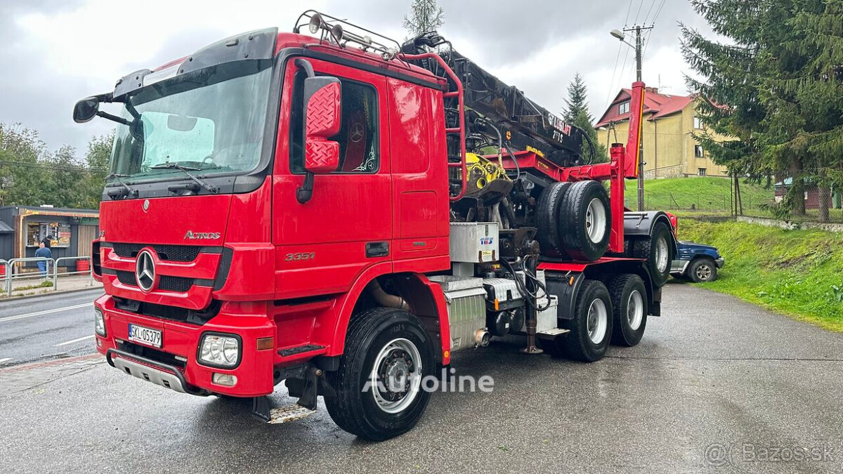Mercedes ACTROS 3351 V8 6x6 Lesovůz LESOVOZ