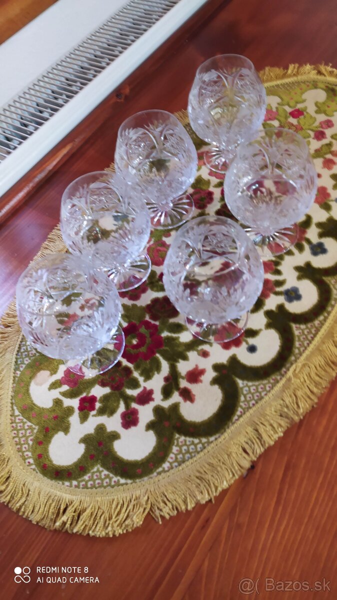 Krištáľové poháre