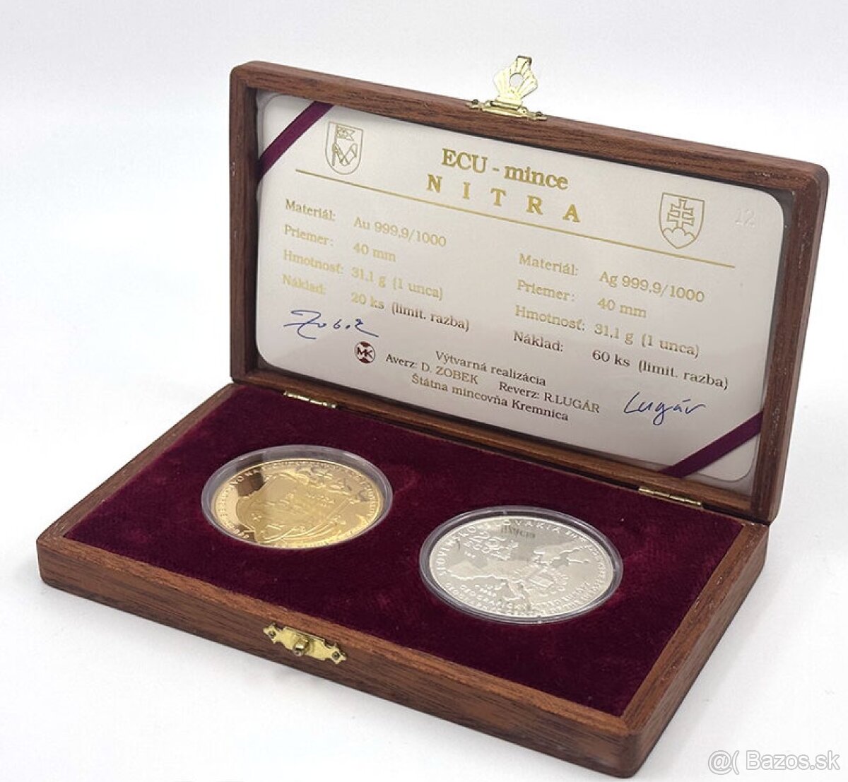 Kúpim sadu ECU mince Nitra