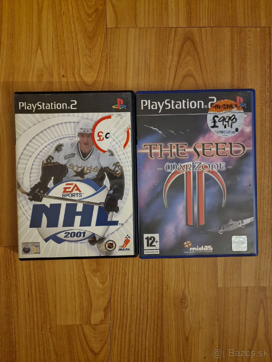 PS2 hry. Cena za dve kusy.