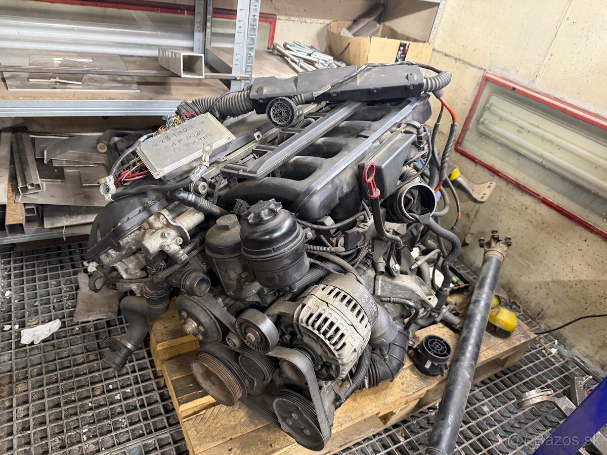 Zástavba m52b28 doublewanos do e36