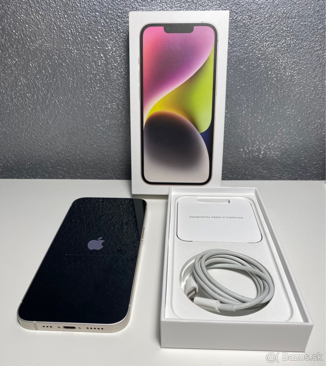 iPhone 14, batéria 85%