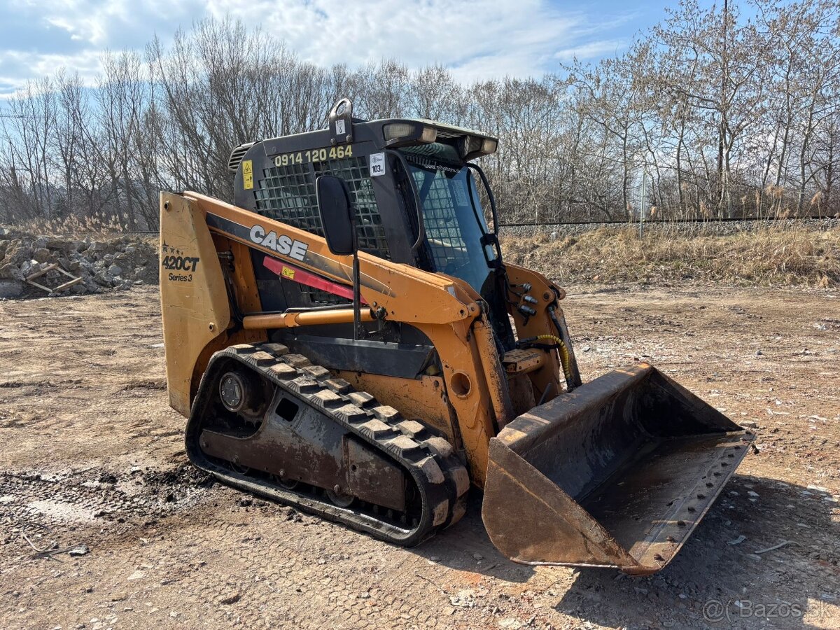 Predám pásový nakladač CASE 420CT Series 3
